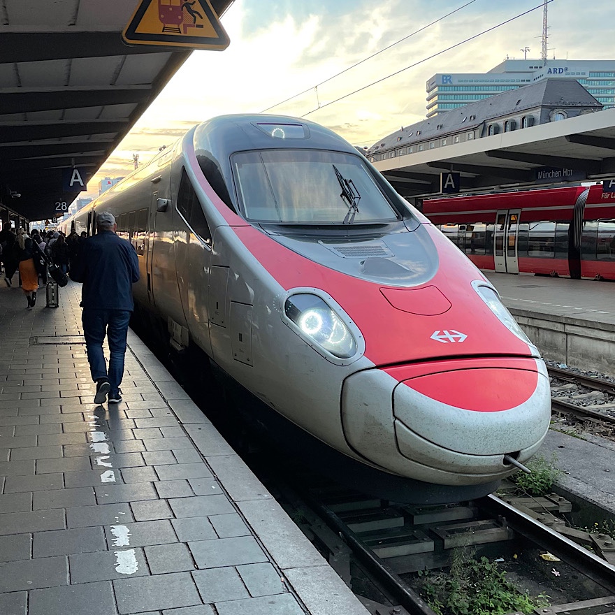 ユーロシティエクスプレス (ドイツ🇩🇪→スイス🇨🇭)
